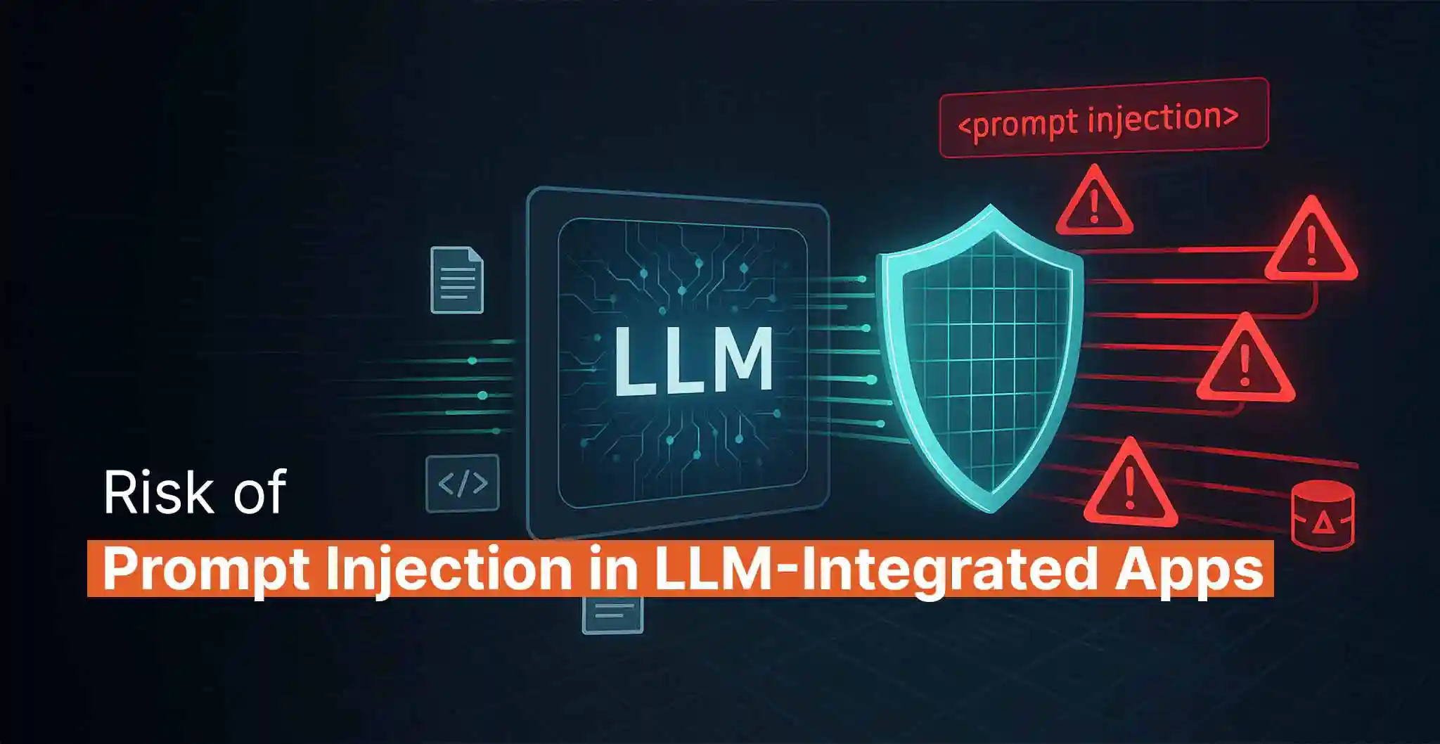 Risk of Prompt Injection in LLM-Integrated Apps