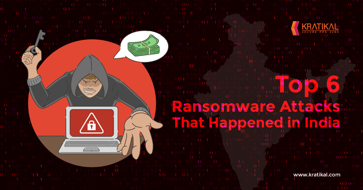 Ransomware Attacks that happened in India