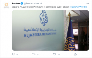 Al jazeera cyber attack