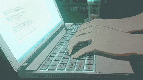 Anime Aesthetic GIF  Anime Aesthetic Typing  Discover  Share GIFs