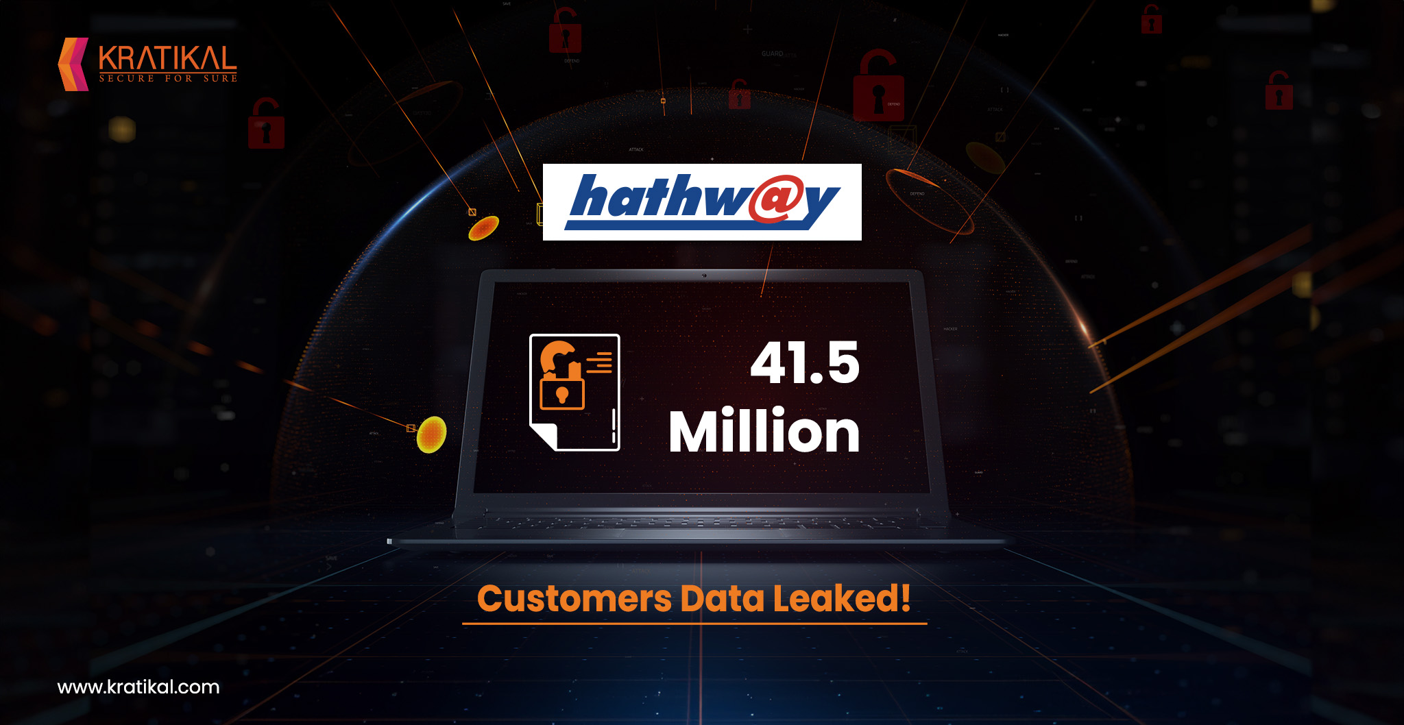 Data Breach Strikes Hathway: 41.5 Million Customers Data Exposed