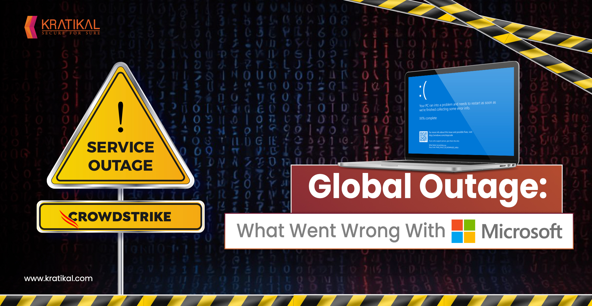 Global Outage What Went Wrong with Microsoft? Kratikal Blogs