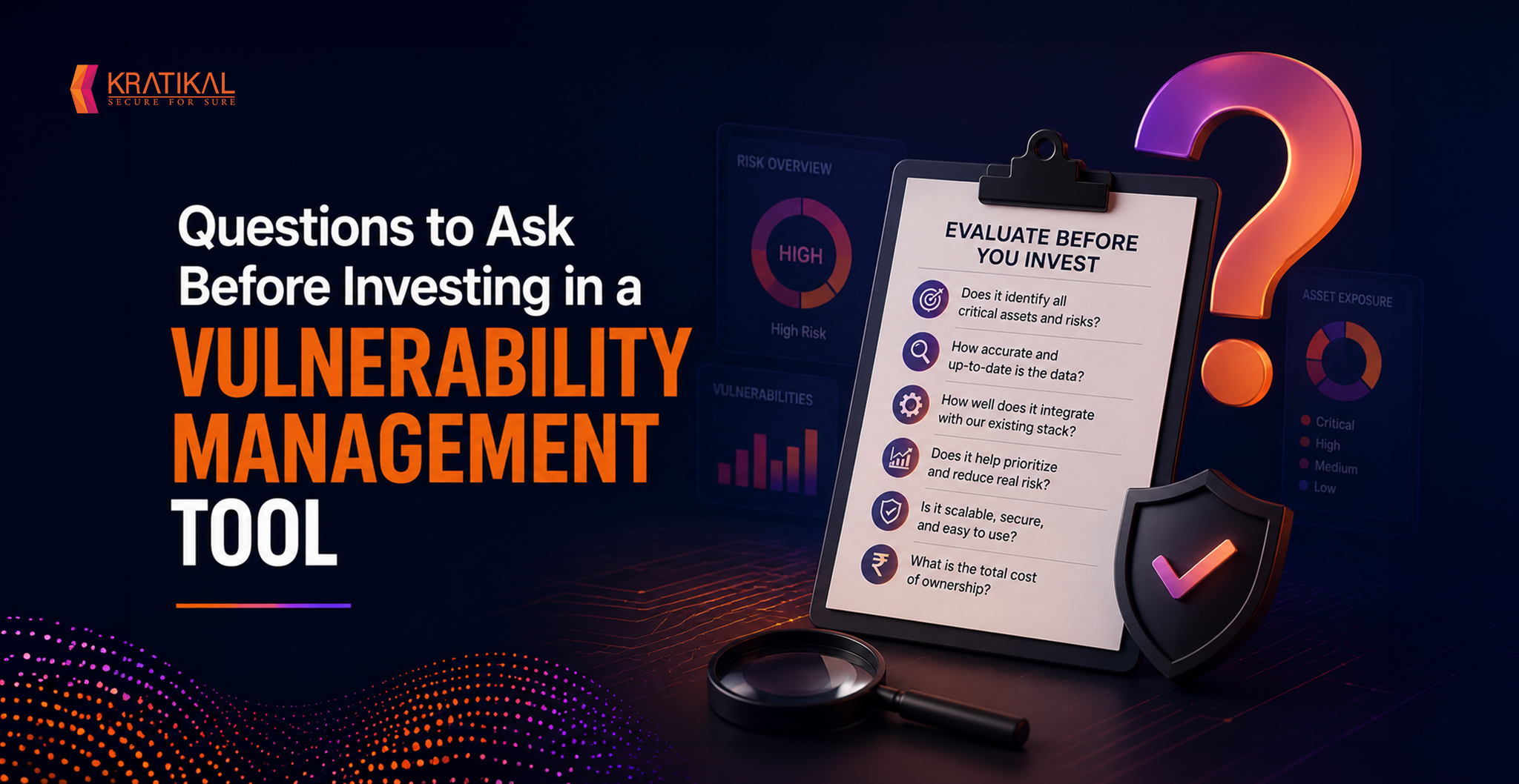Questions to Ask Before Investing in a Vulnerability Management Tool