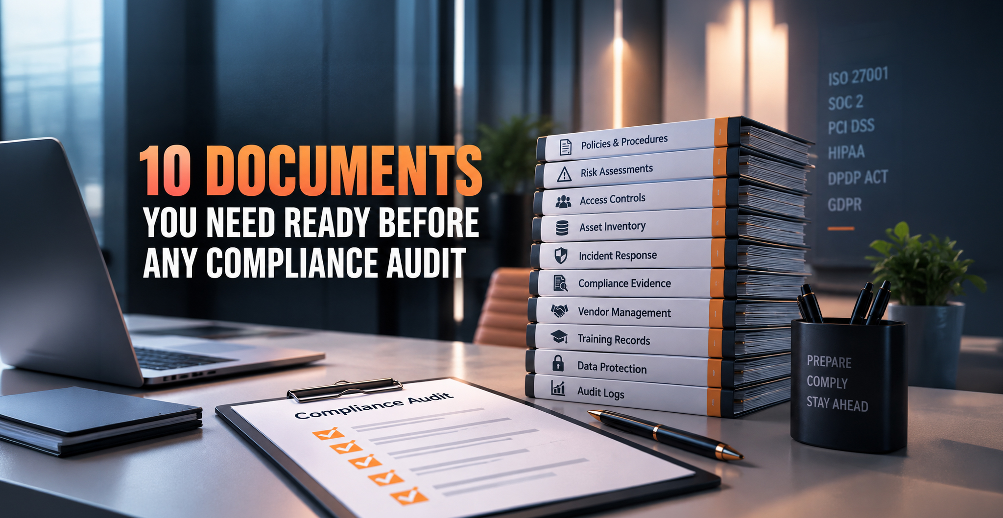 10 Documents You Need Ready Before Any Compliance Audit