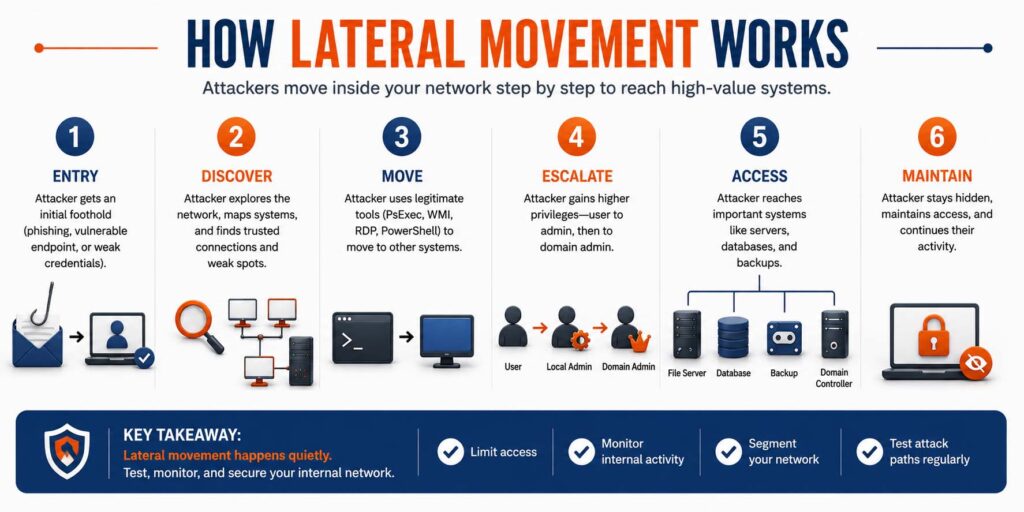 how lateral movement works. 